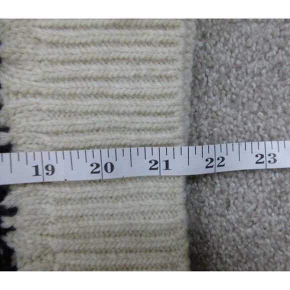 MNG (Mango) Black and White Knitted Sweater - Picture 8 of 9